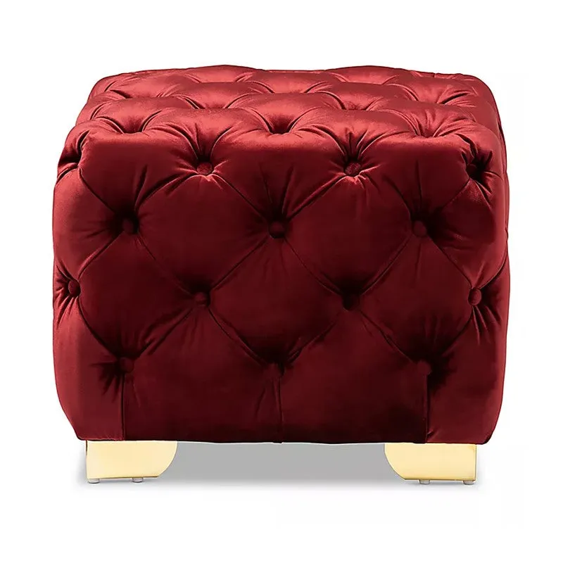 Averon Pluffa Ottoman - Brown media 4