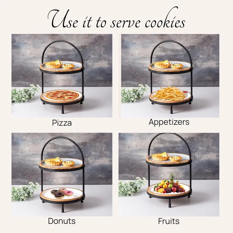 Medina Buffet Organizer - Grey & White media 3