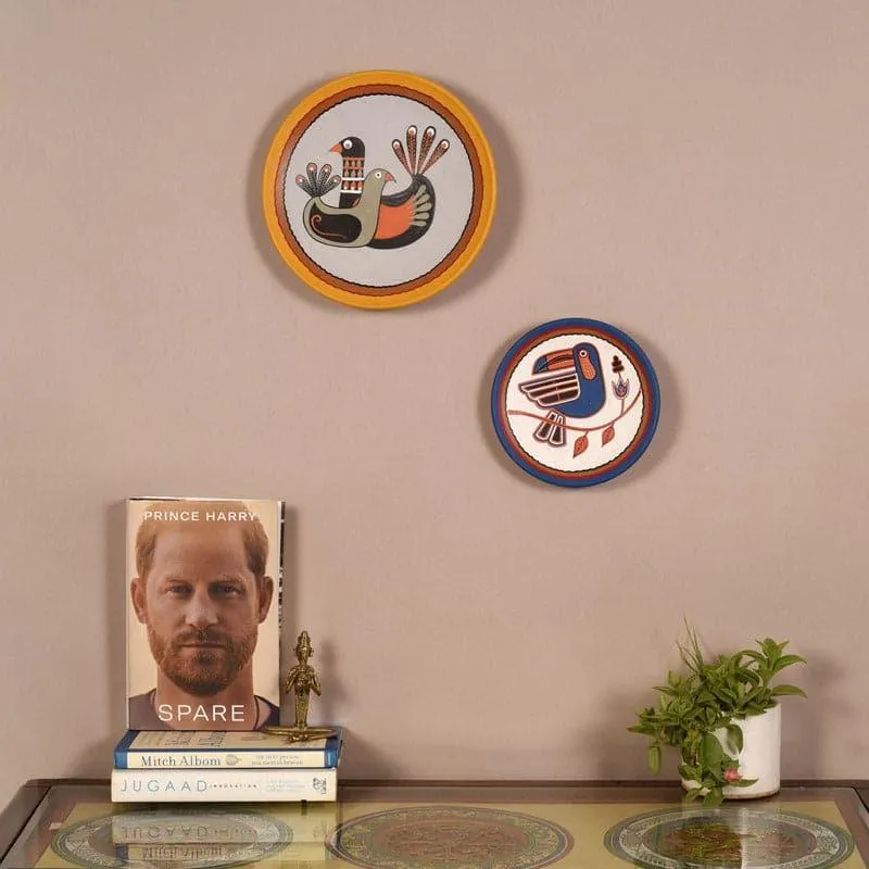 Chidiya Chore Wall Accent - Set Of Two media 1