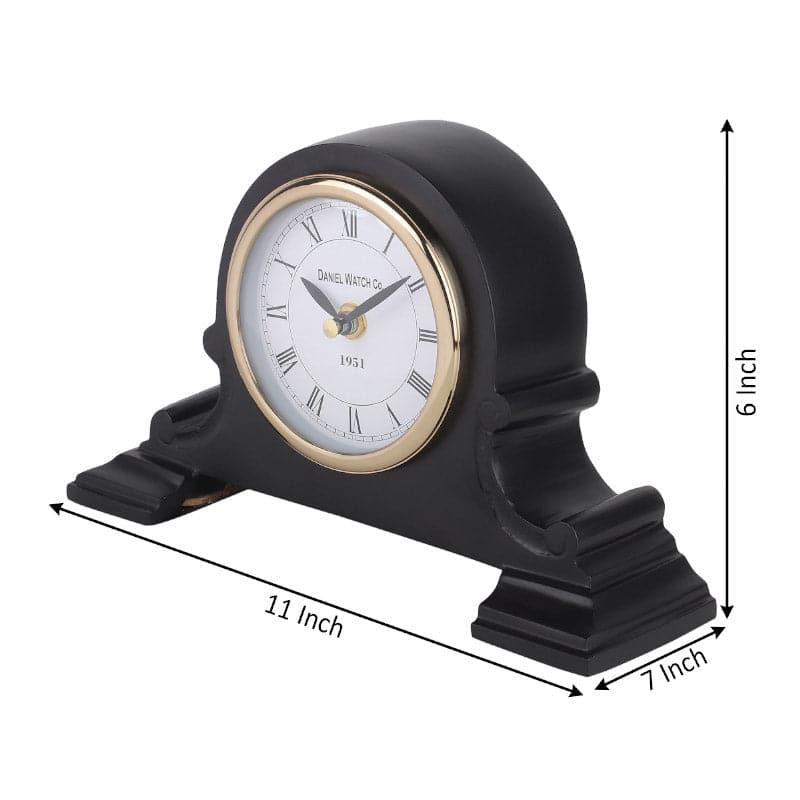 Vintage Time Track Table Clock media 4
