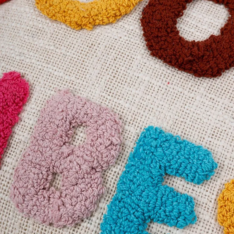 Good Vibes Tufted Cushion Cover Set - Set Of Two media 7