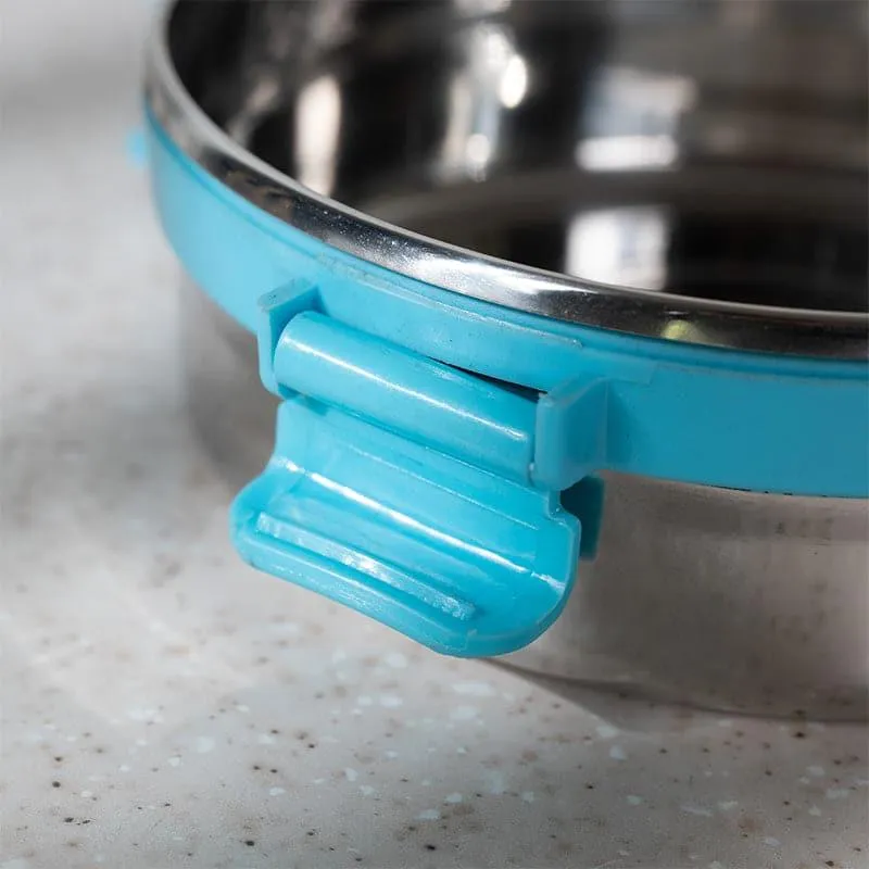 Clip Lock Lunch Box (600 mL) - Blue media 8