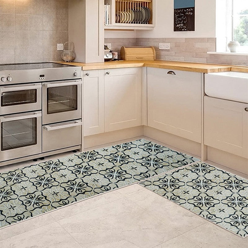 TileFlow Kitchen Floor Mats - Set of Two