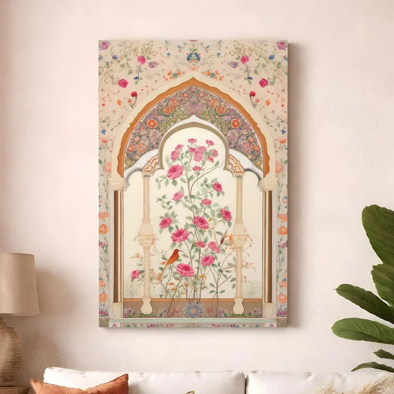 Floral Gate Canvas Wall Art media 3