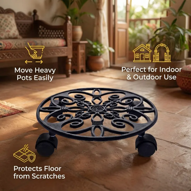 Rollnest Metal Planter Stand - 7