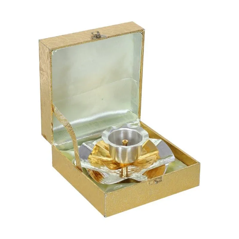 Brass Phool Diya media 3