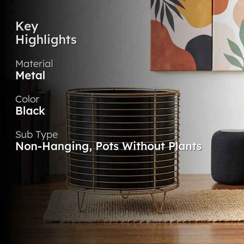 Hilpo Mesh Planter - Black media 2