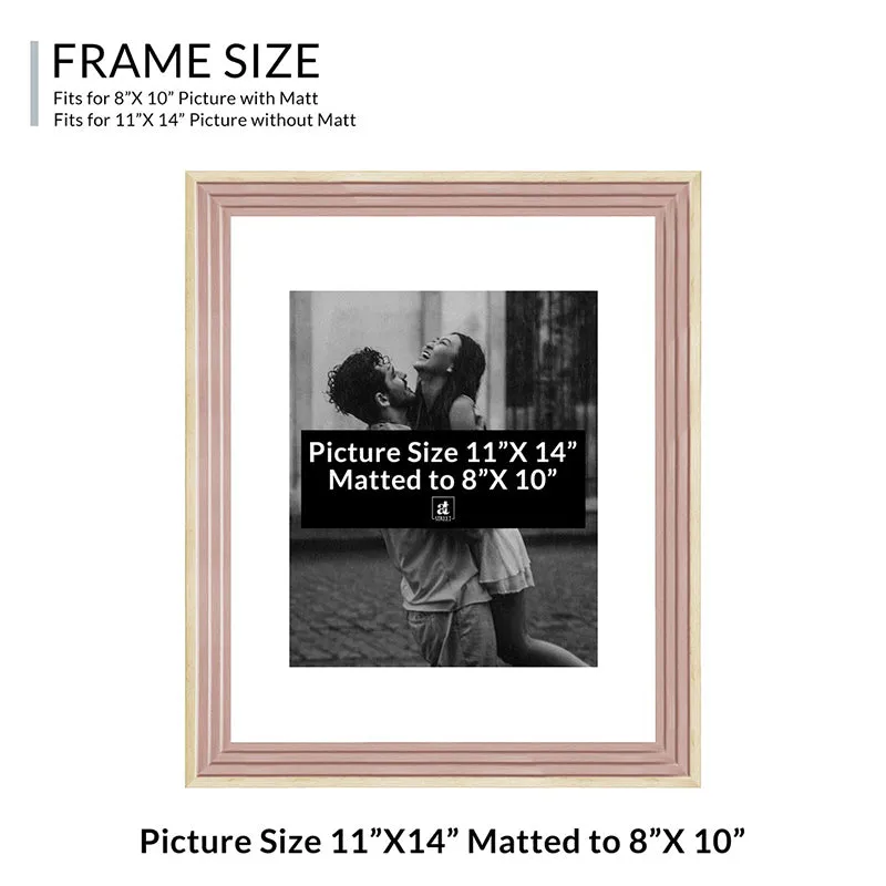 Troy Lite Photo Frame (Pink) - Set Of Four media 8