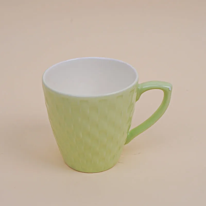 Arviya Porcelain Tea Cup (180 mL Each)/Green)- Set of Six media 4