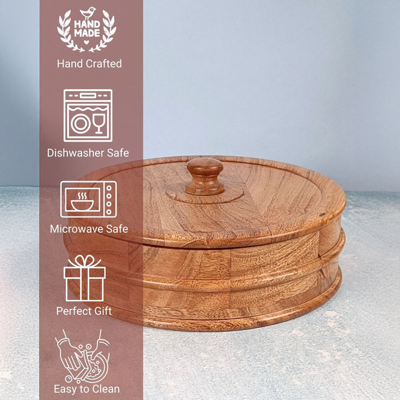 Peti Wood Roti Box image 9