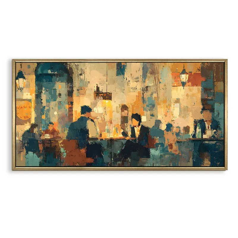 Ensemble Canvas Wall Painting With Frame media 3