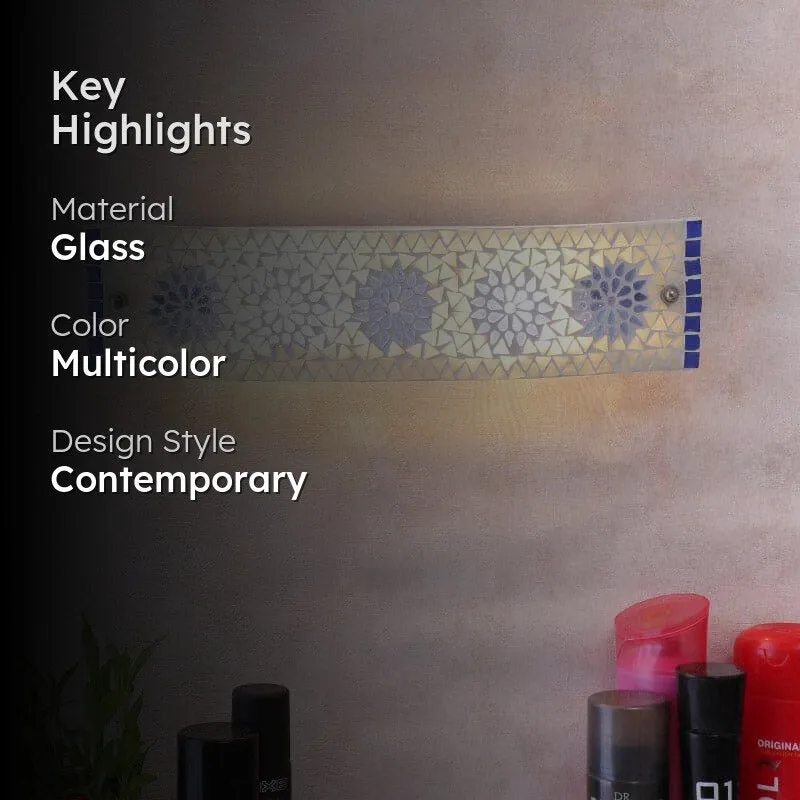 Flora Dune Glass Wall Lamp media 2