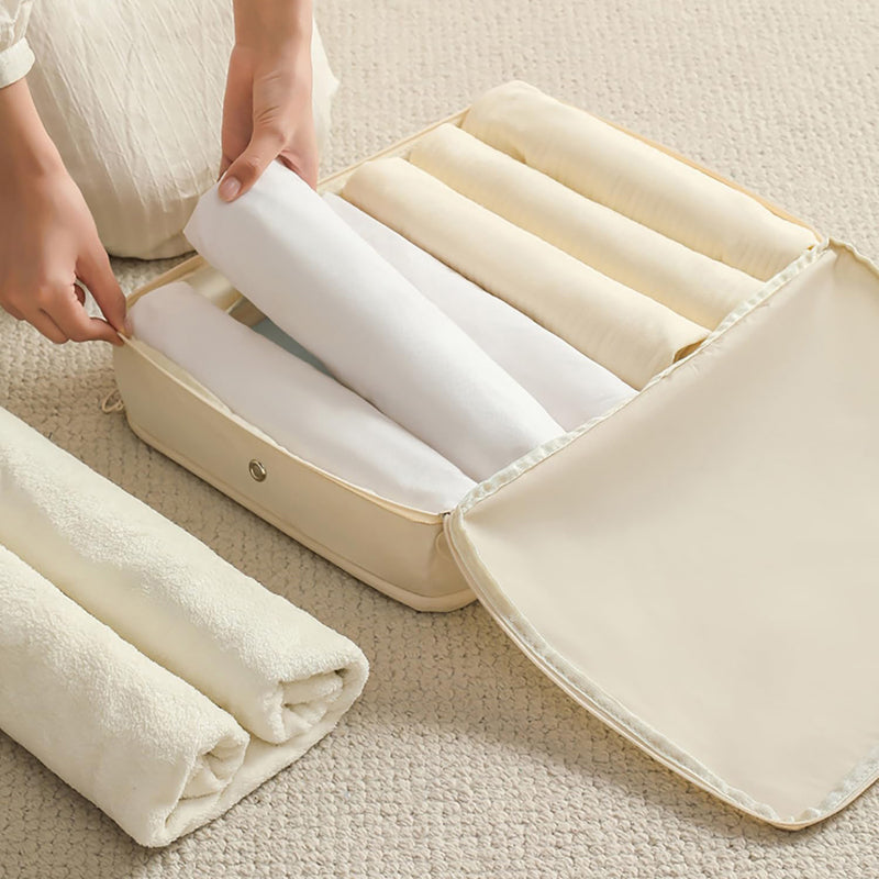 Fold n Keep Cloth Organiser - Beige media 5