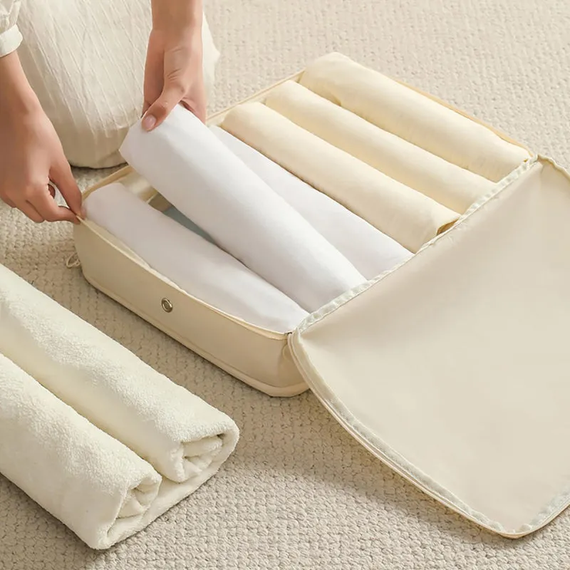 Fold n Keep Cloth Organiser - Beige media 5