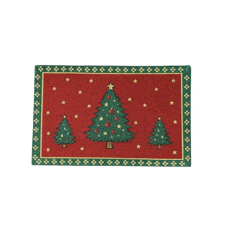 Pinewish Christmas Table Mats - Set Of Eight media 3