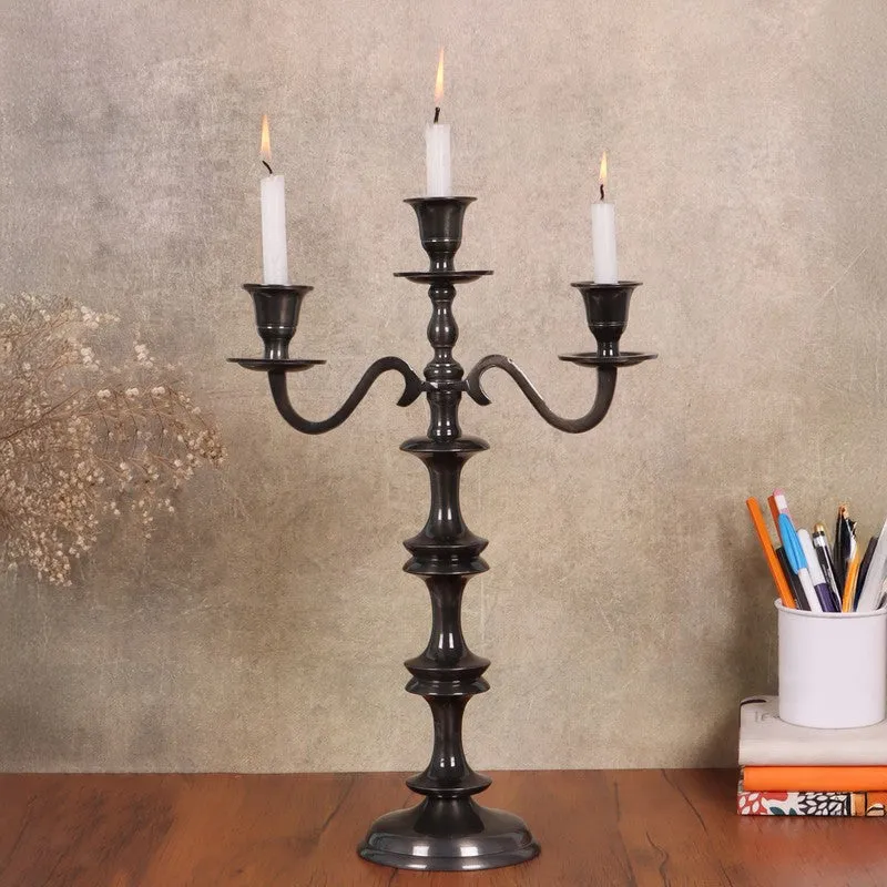 Golden Radiance Candle Holder media 1
