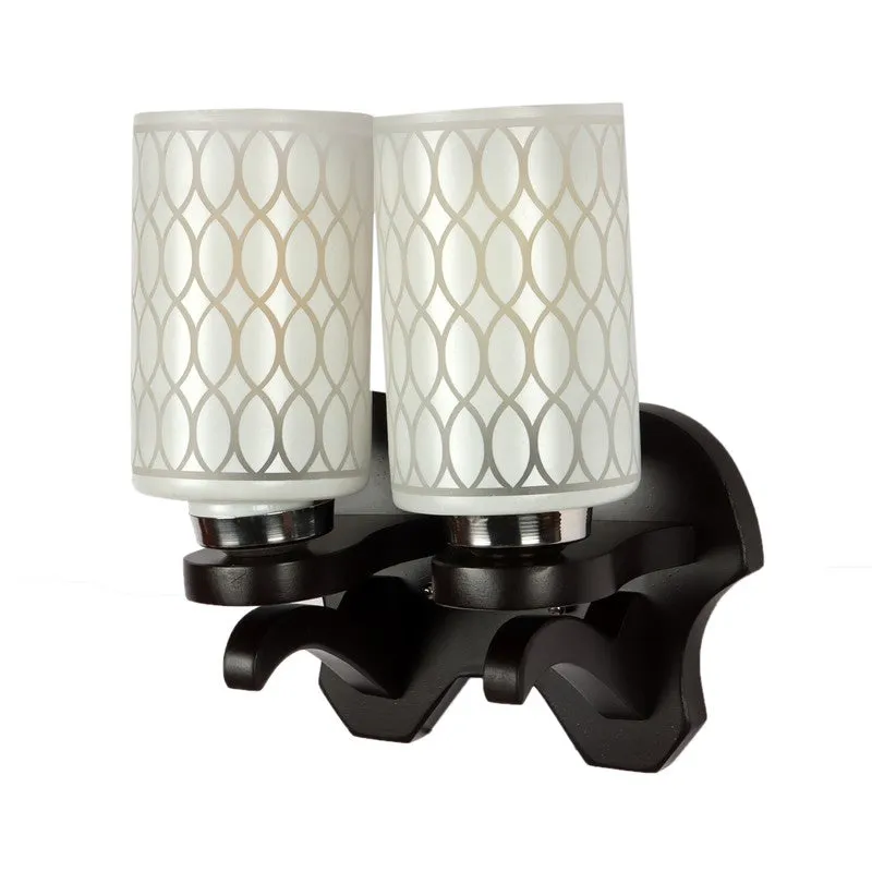 Classic Twin Glass Wall Lamp media 3
