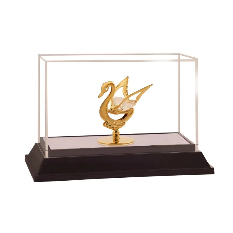 Royal Swan 24K Gold Plated Mild Steel Showpiece media 4