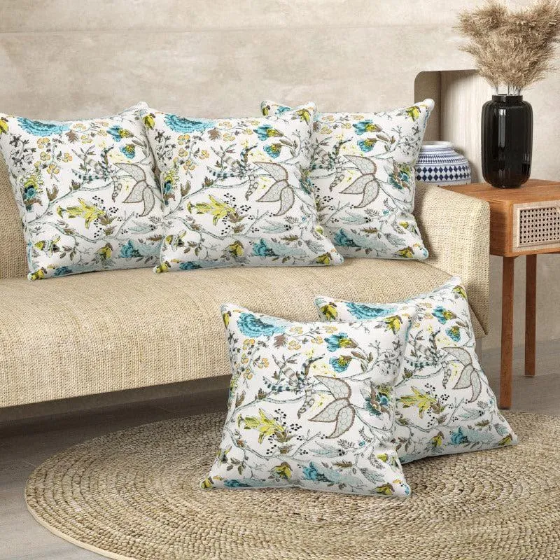 Vyara Cotton Cushion Cover - Set Of Five media 3