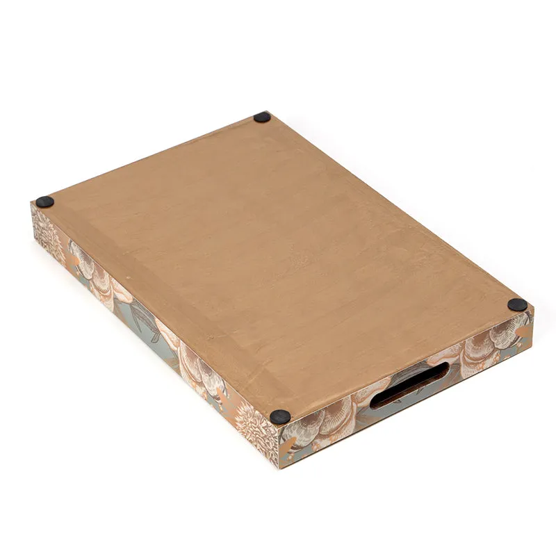 Golden Fleur Enamel Coated Serving Tray media 8