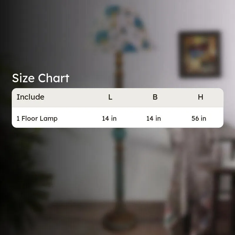 ConeRadiant Elite Floor Lamp (Floral) media 9