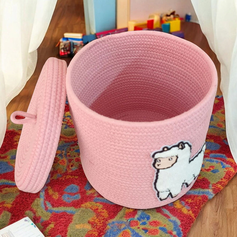 Li'l Lamb Cotton Storage Basket media 4