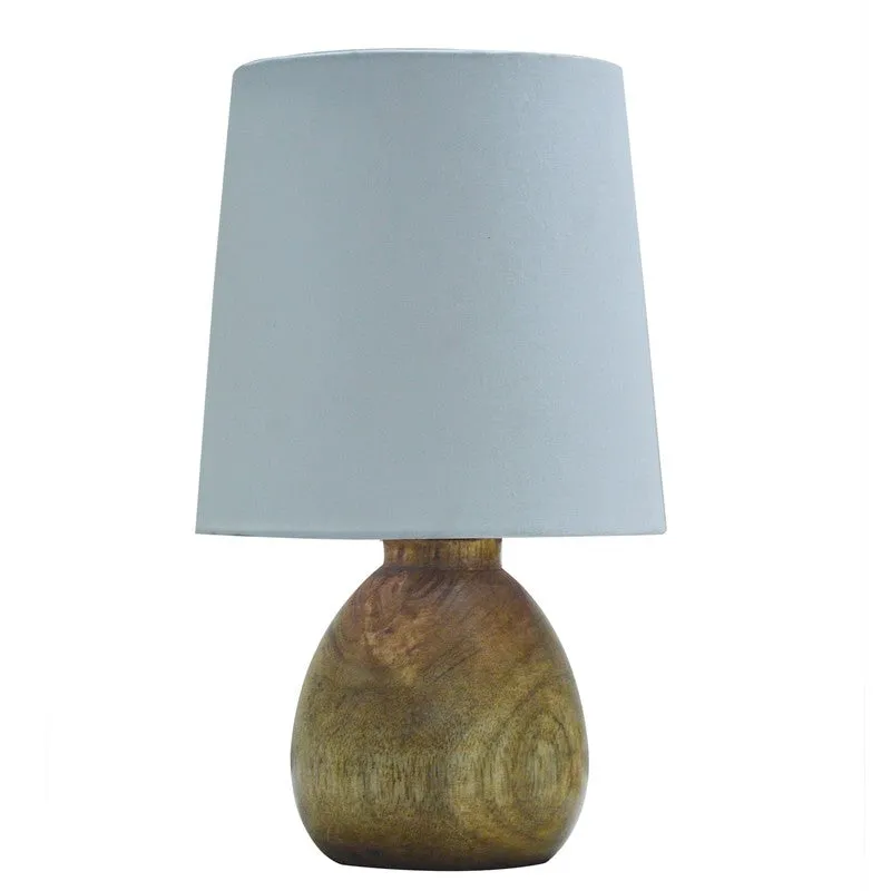 PureVista Wooden Table Lamp - White media 6