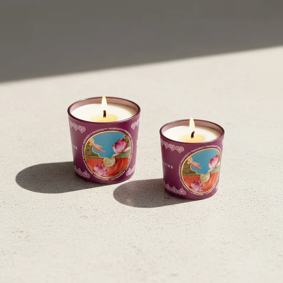 Prosperity - Set of 2 Scented Votive Candles media 1