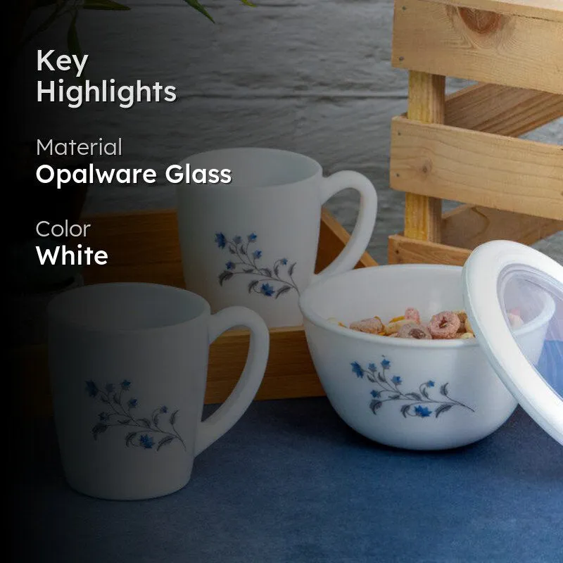 Cello Maleya Floral Tea Snack Set - Three Piece Set media 2