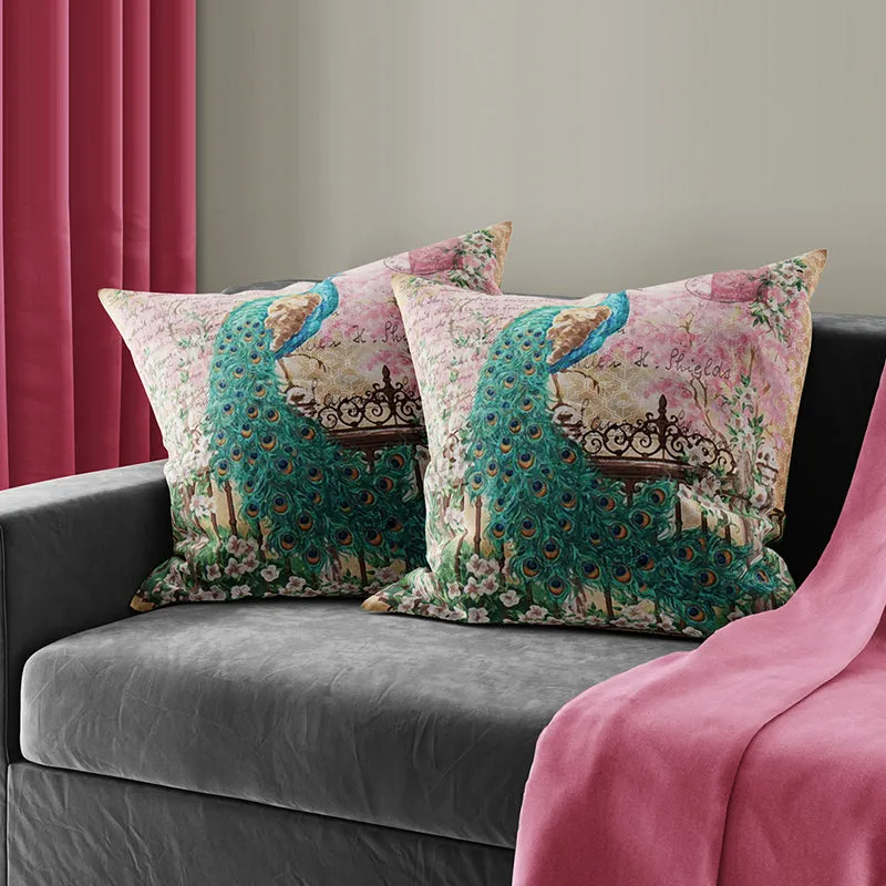 Mayukham Printed Cushion Cover Set - Set Of Two media 1