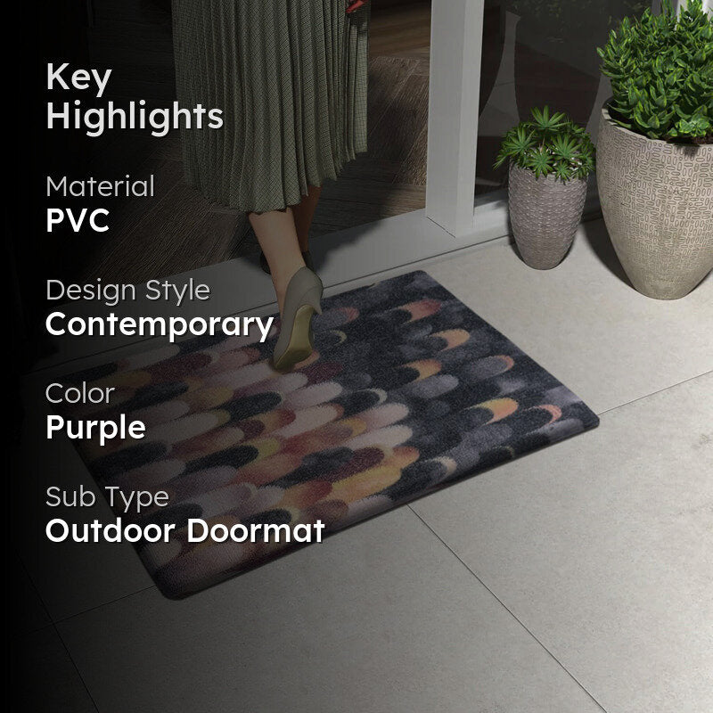 Abstract Stroke Anti-Fatigue PVC Door Mats media 2