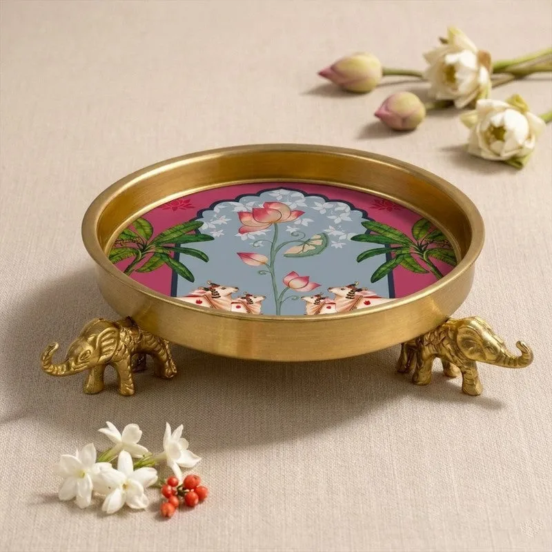 Royal Lotus Elephant Metal Urli media 4