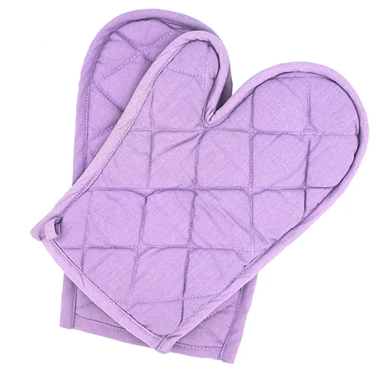 Swayam Garde Kitchen Gloves (Lavender) - Set Of Two media 4