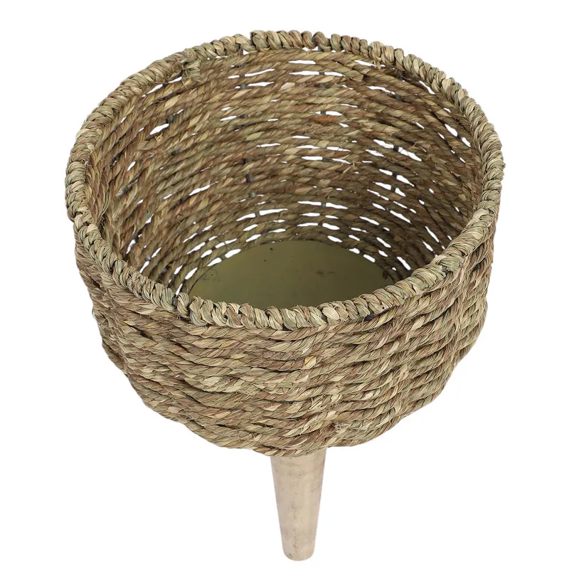 Wicker Grow Planter - Set Of Three media 6