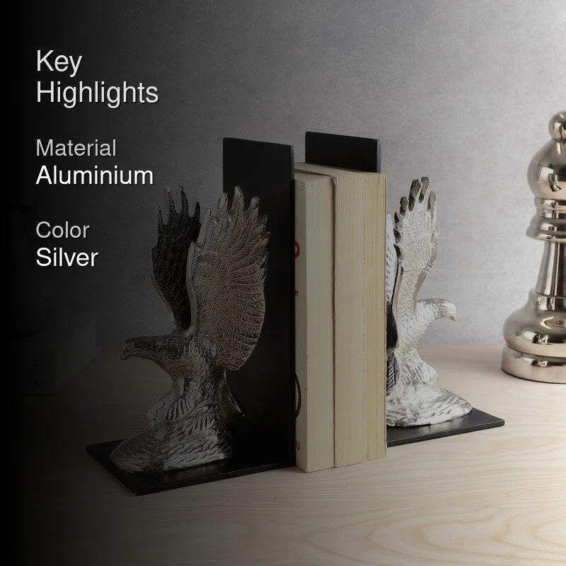 The Helion Pair Bookend (Silver) - Set Of Two media 2
