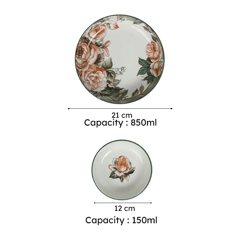 Maduva Floral Bowl (150 ML/850 ML) - Set Of Seven media 8