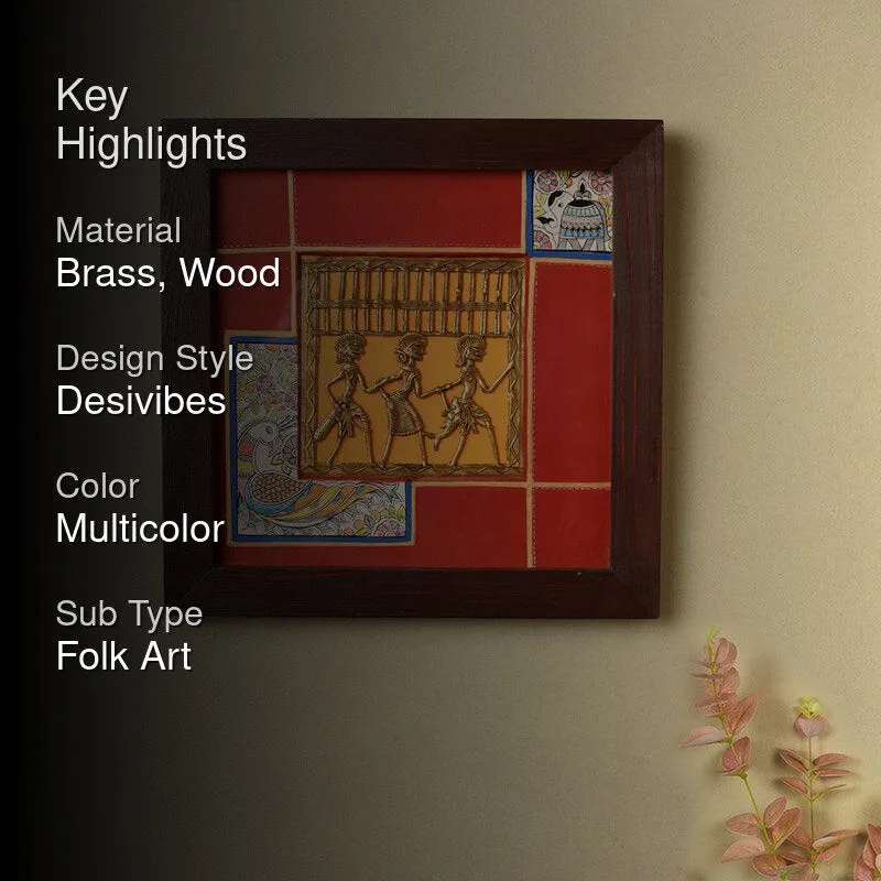 Kirra Brass & Wood Wall Accent media 2