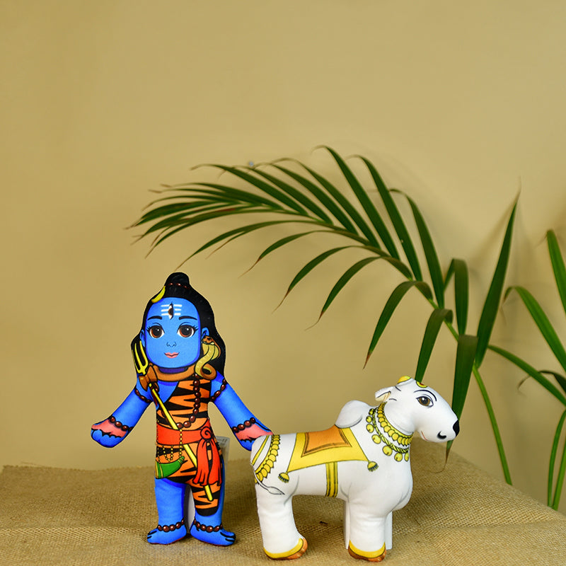 Little Shiva Nandi Showpiece