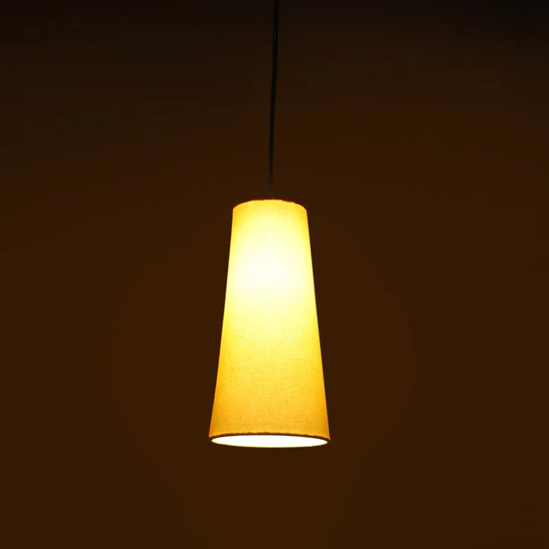 Ambient Aura Fabric Ceiling Lamp - Yellow media 7