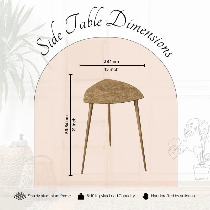 Vertex Center Table - Gold media 6