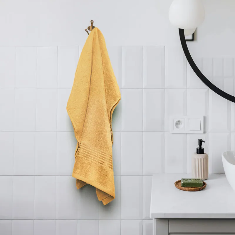 Micro Cotton LuxeDry Soothe Bath Towel - Yellow media 1