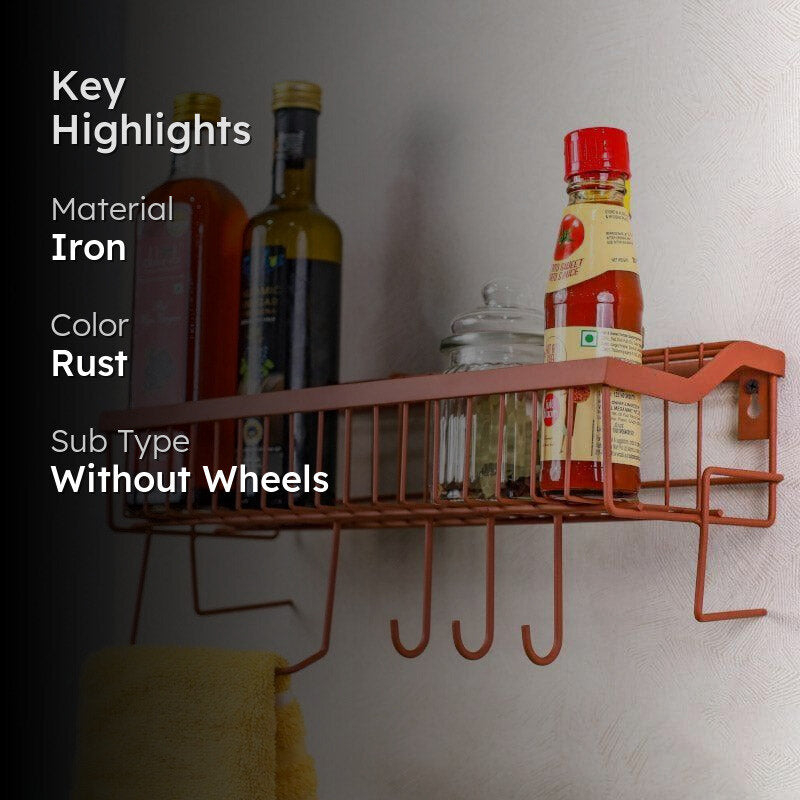 Ferrous Fun Wall Mounted Kitchen Rack media 2