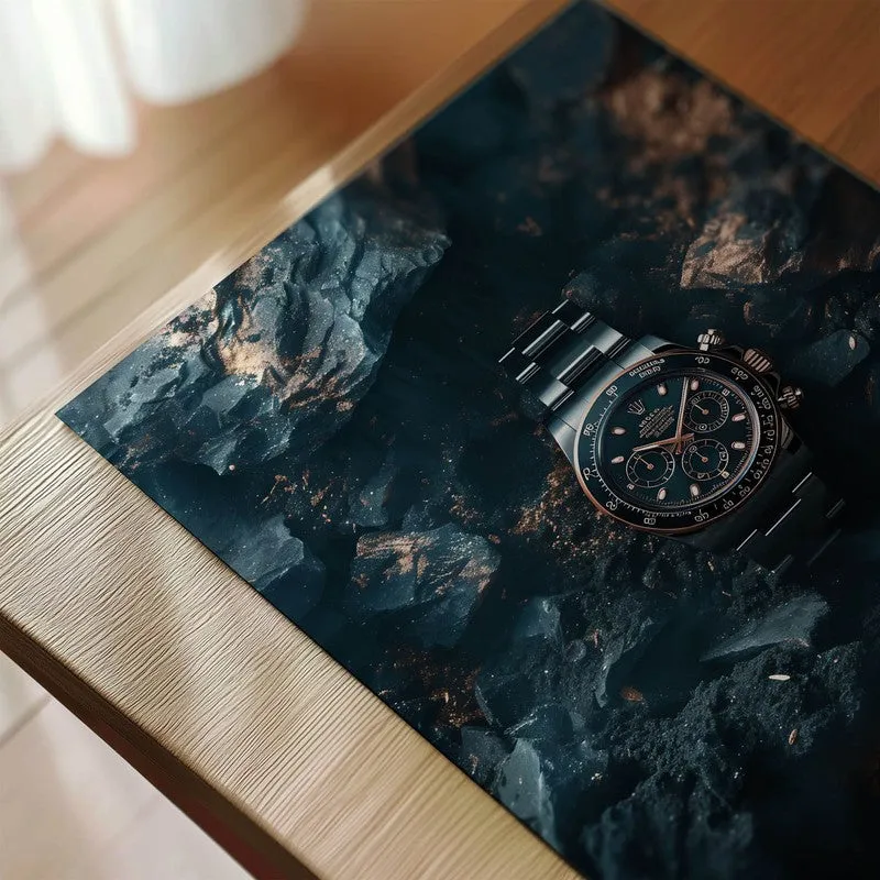 Midnight Timepiece Wall Poster - Black media 6