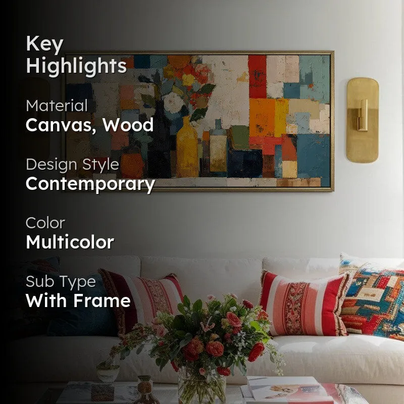 Petalux Canvas Wall Painting With Frame media 2