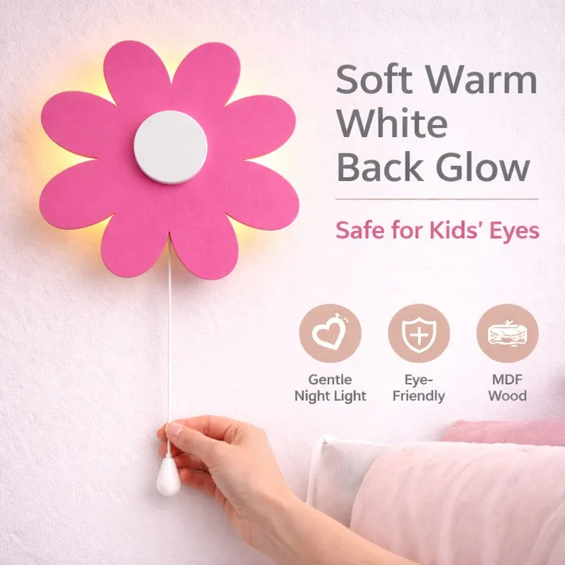 Lumiflora Battery Operated MDF Wall Lamp - Pink media 7