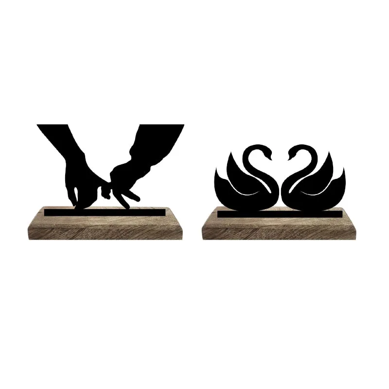 Regal Romance Showpiece - Set Of Two media 6