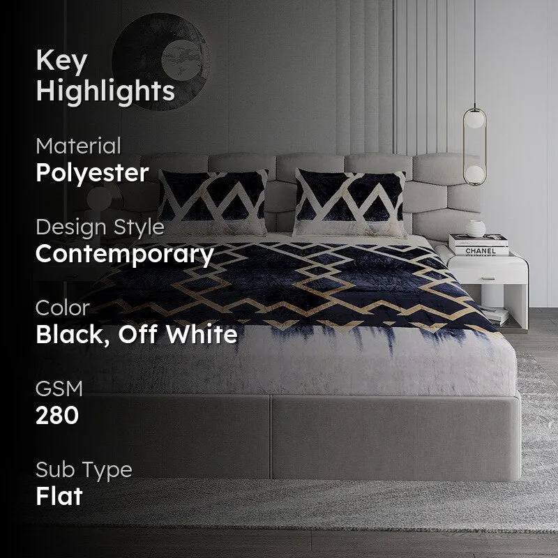Monte Carlo Monet Vibes Bedsheet - 280 GSM media 2
