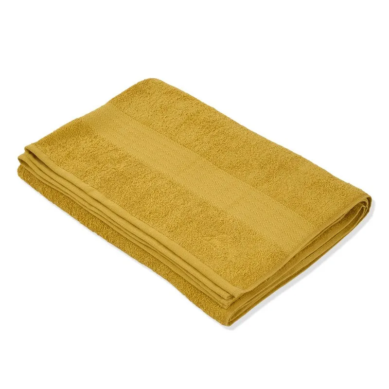 Monte Carlo Dry Nest Pure Cotton Bath Towel - Yellow media 4
