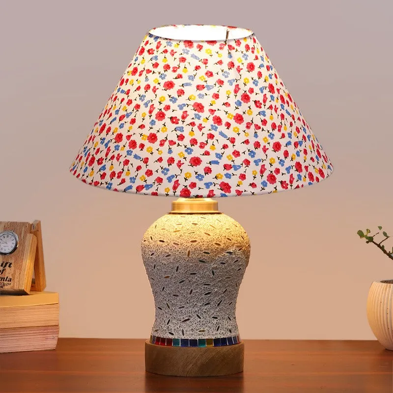 Nivora Fleura Arbor Wooden Table Lamp - Multicolor media 3