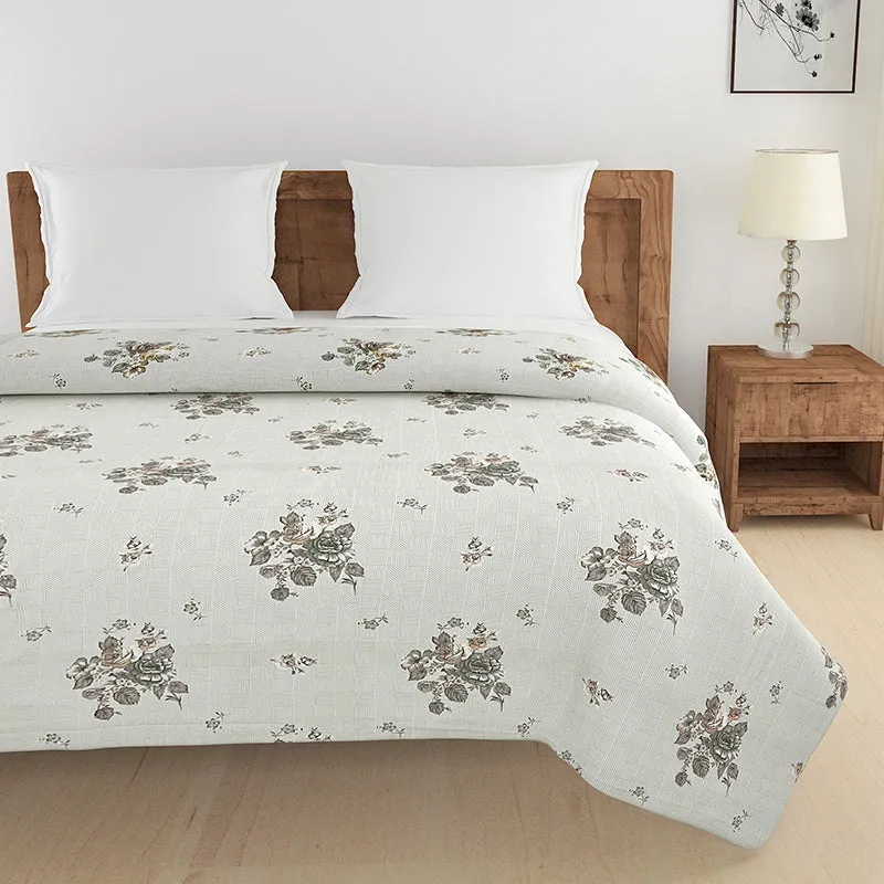Swayam Dalila Cotton Comforter (Grey) -150 GSM media 3